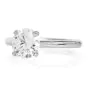 GIA 1.56 Carat H VVS2 Round Cut White Gold Solitaire Engagement Ring