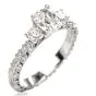 Tacori GIA Diamond Eternity Band Platinum Designer Engagement Ring 