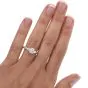 Tacori GIA Diamond Eternity Band Platinum Designer Engagement Ring 