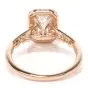 GIA Cushion Diamond D- VS2  18K Gold Engagement Ring