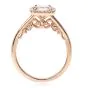 GIA Cushion Diamond D- VS2  18K Gold Engagement Ring