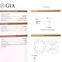 Cushion GIA  D-VS1 1.66cts Diamond 18K Gold Halo Engagement Ring   