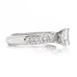 Tacori GIA Cushion Pave Diamond Platinum Engagement Ring 