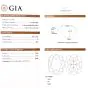 GIA Certified Cushion 1.66cts Diamond  Platinum Engagement Ring