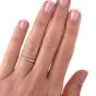 Diamond Eternity Platinum Band Ring Size 6