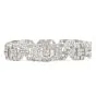 Antique Art Deco Diamond Platinum Filigree Bracelet