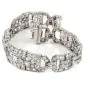 Antique Art Deco Diamond Platinum Filigree Bracelet