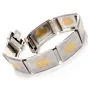 Buccellati Geminato Yellow Gold Silver Bracelet 
