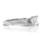 Tacori GIA Diamond Platinum Split Shank Engagement Ring 