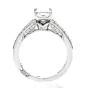 Tacori GIA Diamond Platinum Split Shank Engagement Ring 