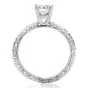 Tacori Diamond Platinum Eternity Engagement Semi-mount Ring