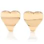Roger Dubuis Diamond 18K Heart Clip On Earrings