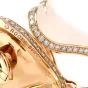 Roger Dubuis Diamond 18K Heart Clip On Earrings