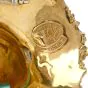 Martine Enameled Diamond Jade Lion Head Brooch