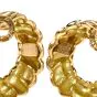 Vintage Van Cleef & Arpels 18K Yellow Gold Clip-On Hoop Earrings