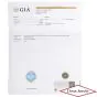 GIA Natural Turquoise Diamond Platinum Large Ballerina Cocktail Ring