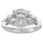 7.21cts Diamond Platinum Three Stone Engagement Ring