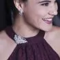 Vintage ELWOOD VAN CLIEF Diamond Platinum Brooch Pin 17.50 Carats