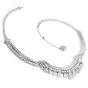 Vintage 30.87ct Diamond Platinum pendant Choker Necklace