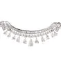 Vintage 30.87ct Diamond Platinum pendant Choker Necklace