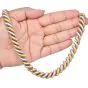 Mario Buccellati Torsadé 18K Two Tone Gold Satin Link Necklace 