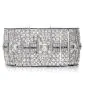 Baroness Diamond Sapphire Art Deco Platinum Bracelet