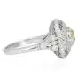 Vintage Old European Diamond 1.95carats Platinum Cocktail Engagement Ring |Dover Jewelry|