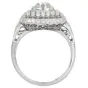 Vintage Old European Diamond 1.95carats Platinum Cocktail Engagement Ring |Dover Jewelry|