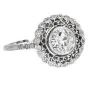 1.02Carats Old European Diamond Platinum Engagement Ring |Dover Jewelry|