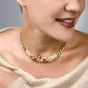 Estate 23.10 carats Diamond and Red Ruby 18k Gold Choker Necklace
