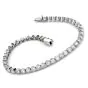 Deco Design 2.77 carats Diamond Platinum Line Tennis Bracelet |Dover Jewelry|