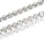 Deco Design 2.77 carats Diamond Platinum Line Tennis Bracelet |Dover Jewelry|