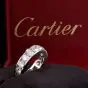 CARTIER Diamond Eternity Platinum Wedding Band Ring|Dover Jewelry|