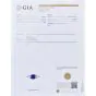 GIA 2.41cts Asscher-Cut Ceylon Sapphire Diamond Platinum Three Stone Ring 