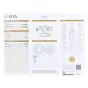 GIA 3.43 carats Natural Diamond J/VS1 18K Gold Brilliant Round Classic Stud Earrings |DoverJewelry|
