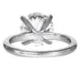 Classic 3.01ct G VVS2 Brilliant Round Platinum Solitaire Engagement Ring