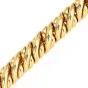 Pomellato Diamond 18K Gold Rope Chain Hardware Link Bracelet-Dover Jewelry