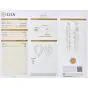 GIA Elongated 6.16ct D color Diamond Pear Shape Engagement Ring