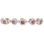 GIA Fancy Pink Diamond 9.49cts Cushion Heart 18K Gold Tennis Bracelet