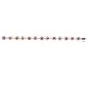 GIA Fancy Pink Diamond 9.49cts Cushion Heart 18K Gold Tennis Bracelet
