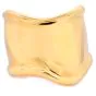 Tiffany & Co. Elsa Peretti Bone 18k Gold Cuff Bracelet-Dover Jewelry