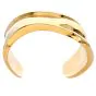 Tiffany & Co. Elsa Peretti Bone 18k Gold Cuff Bracelet-Dover Jewelry