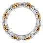 Tiffany & Co. Jean Schlumberger Sixteen Stone Diamond Platinum 18K Gold Ring