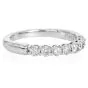 Estate Tiffany & Co. 0.65ct Diamond Platinum Semi-Eternity Wedding Band Ring|Dover Jewelry|