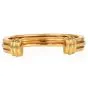 Vintage Tiffany & Co 18K Gold Grooved Open Cuff Bracelet|Dover Jewelry|