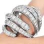 De Grisogono 5.40cts Diamond 18K Gold Vortice Collection Cocktail Ring|Dover Jewelry|