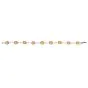Estate 3.86Cts Fancy Yellow Diamond 18K Hexagon Link Tennis Bracelet