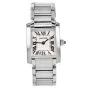Cartier Lady's Stainless Steel Tank Francaise Wristwatch Ref. 2334