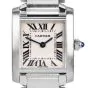 Cartier Lady's Stainless Steel Tank Francaise Wristwatch Ref. 2334