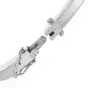 Estate 2.75ct Princess-Cut Diamond 18K Gold Hinged Bangle Bracelet|Dover Jewelry|